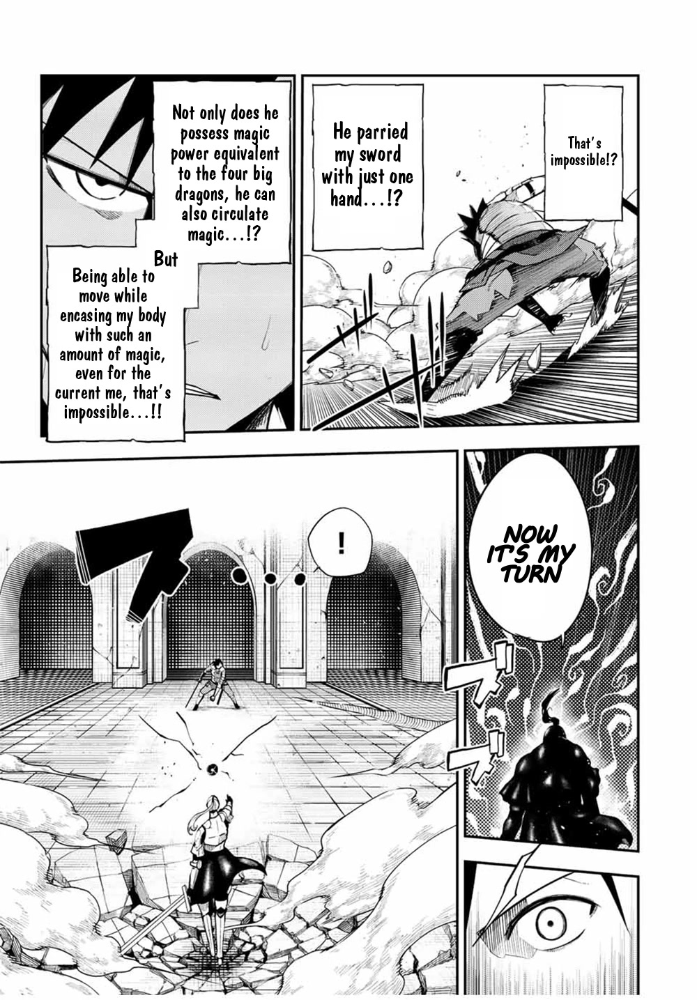 Dorei Tensei: Sono Dorei, Saikyou no Moto Ouji ni Tsuki Chapter 105 page 12 - Chapter 105: Slave, Battles with the Mysterious Knight