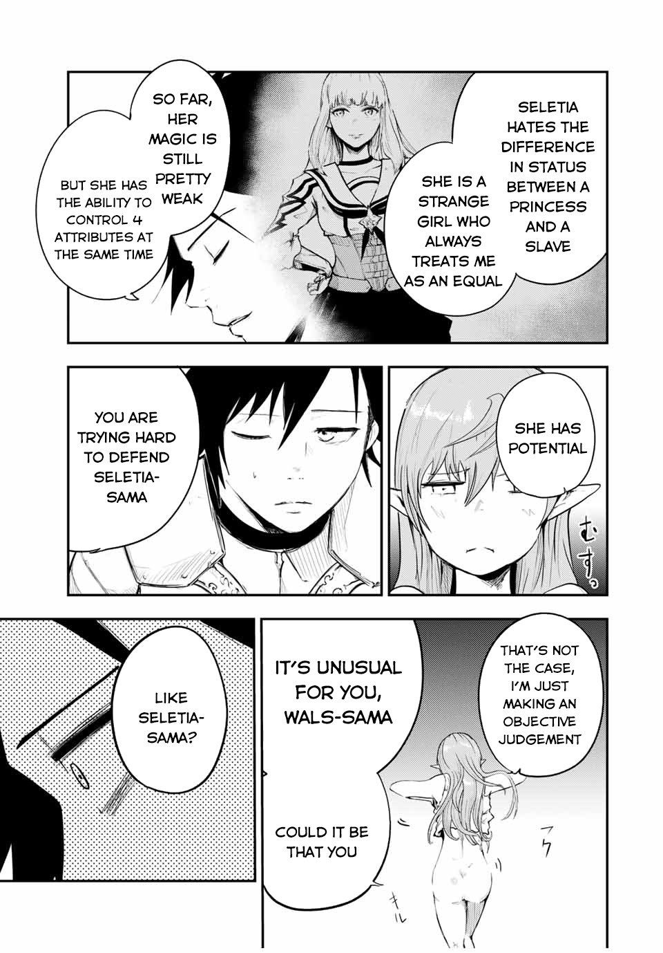 Dorei Tensei: Sono Dorei, Saikyou no Moto Ouji ni Tsuki Chapter 21 page 10 - Chapter 21