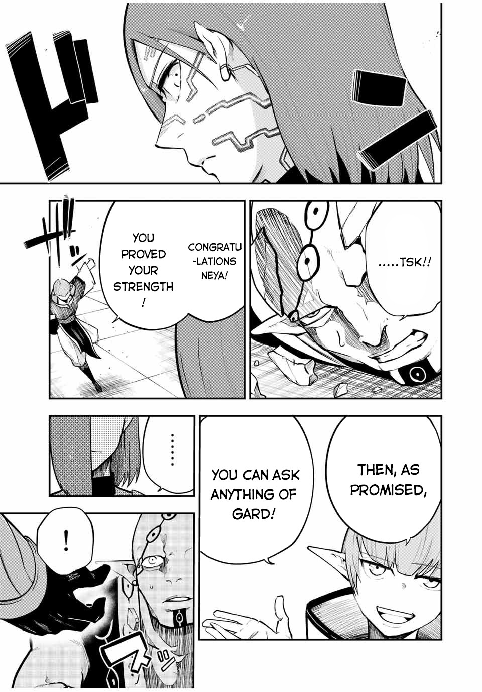 Dorei Tensei: Sono Dorei, Saikyou no Moto Ouji ni Tsuki Chapter 49 page 16 - Chapter 49: The Slave Watches His Discipline