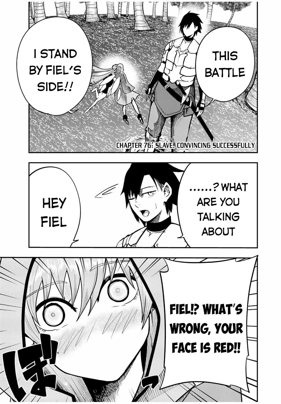 Dorei Tensei: Sono Dorei, Saikyou no Moto Ouji ni Tsuki Chapter 76 page 2 - Chapter 76: Slave, Convincing Successfully