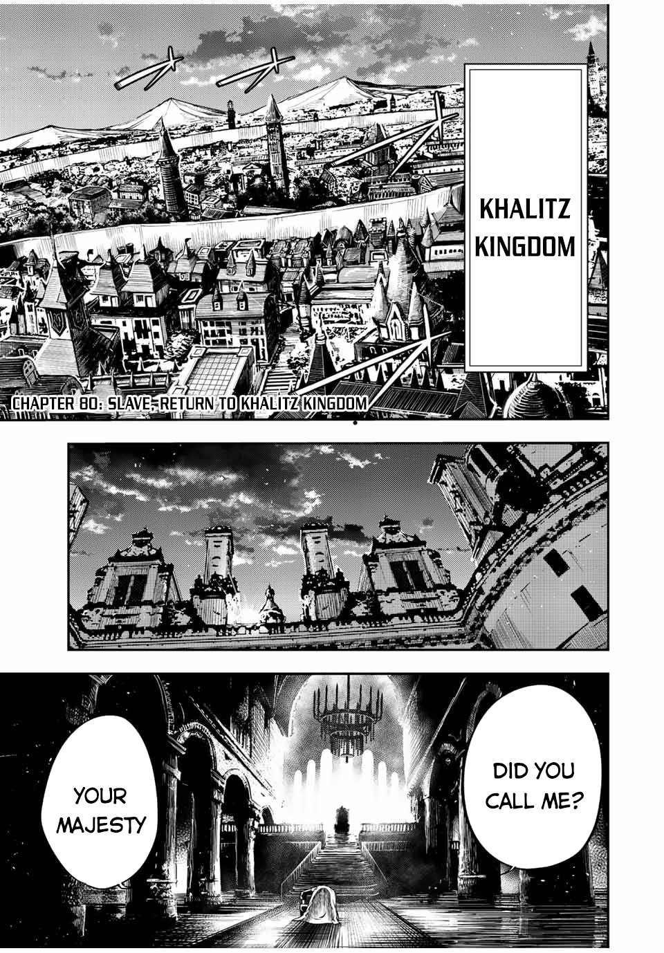 Dorei Tensei: Sono Dorei, Saikyou no Moto Ouji ni Tsuki Chapter 80 page 2 - Chapter 80: Slave, Return to Khalitz Kingdom