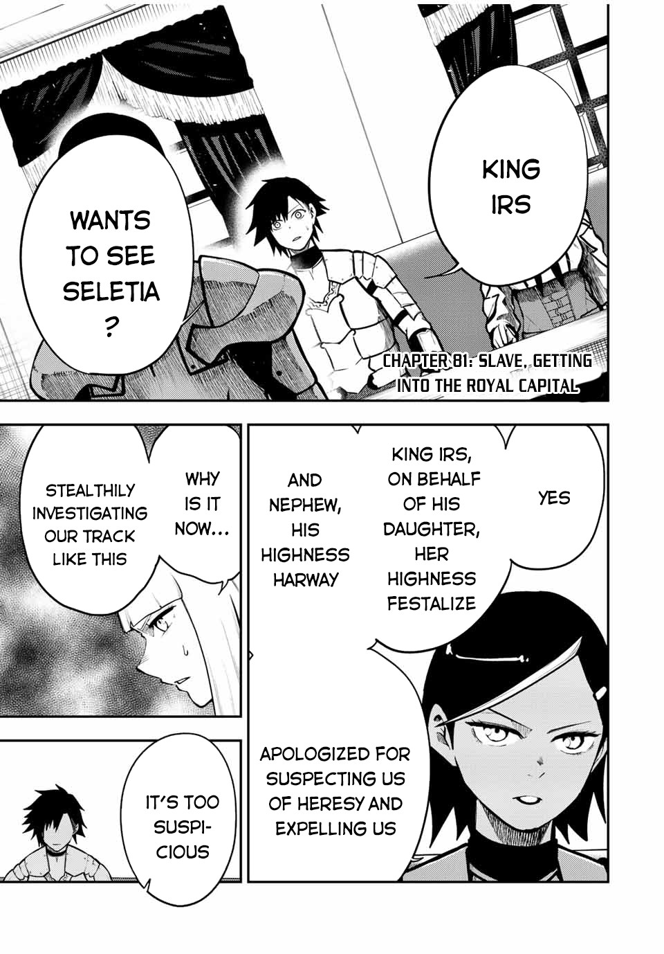 Dorei Tensei: Sono Dorei, Saikyou no Moto Ouji ni Tsuki Chapter 81 page 2 - Chapter 81: Slave, Getting into the Royal Capital