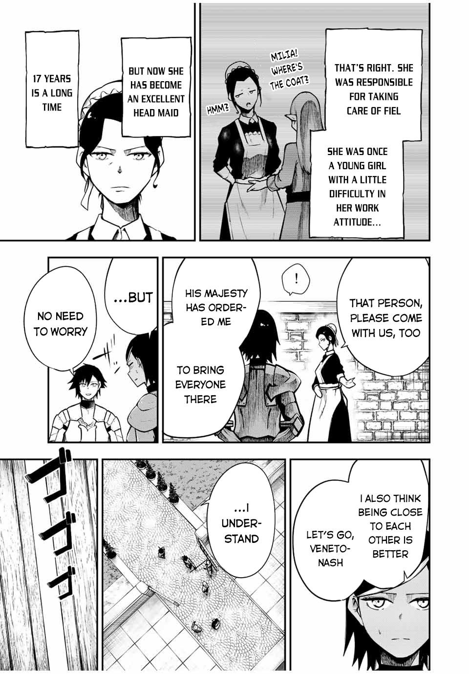 Dorei Tensei: Sono Dorei, Saikyou no Moto Ouji ni Tsuki Chapter 82 page 14 - Chapter 82: Slave, the Blood-Related Reunion