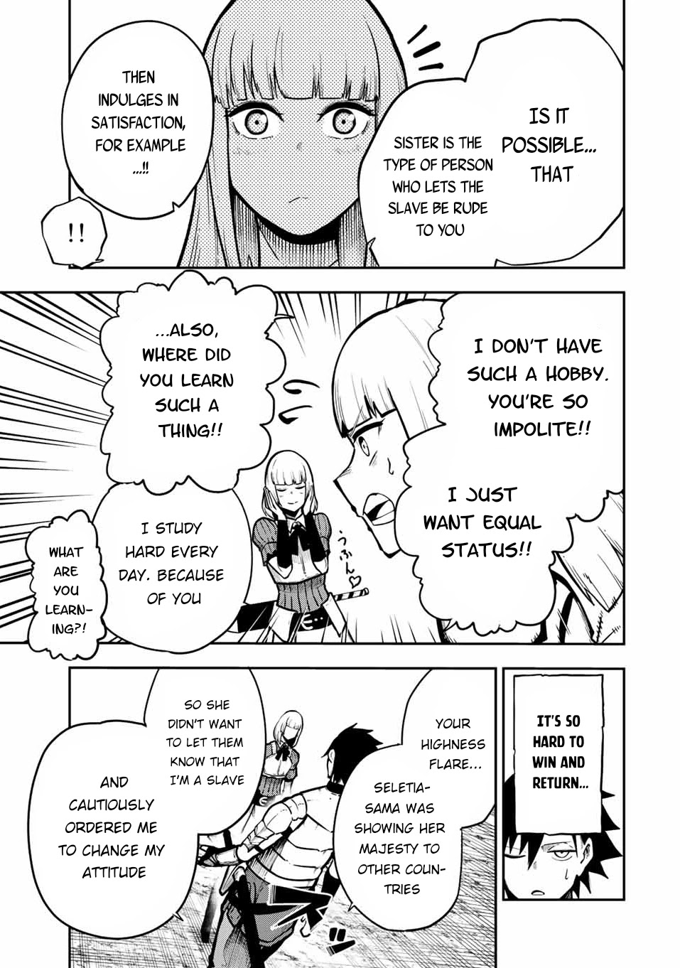 Dorei Tensei: Sono Dorei, Saikyou no Moto Ouji ni Tsuki Chapter 87 page 4 - Chapter 87