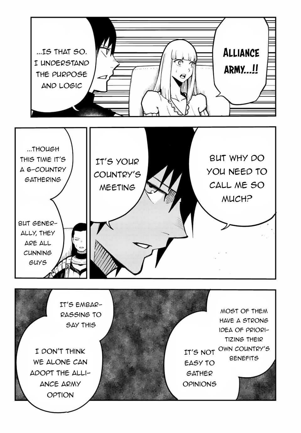 Dorei Tensei: Sono Dorei, Saikyou no Moto Ouji ni Tsuki Chapter 93 page 6 - Chapter 93: Slave, Negotiating with the Messenger