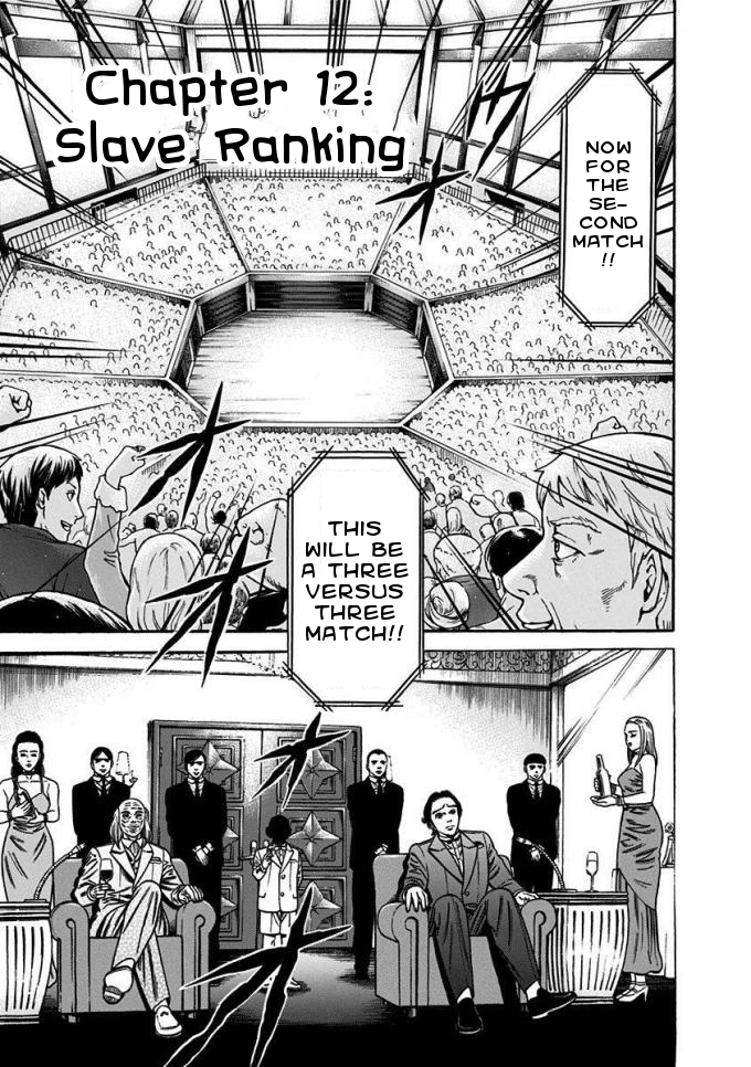 Dorei Yuugi Chapter 12 page 1 - Chapter 12: Slave Ranking