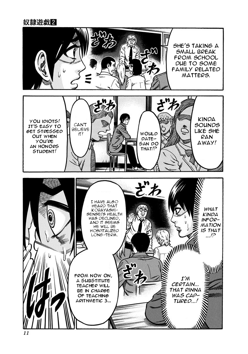 Dorei Yuugi Chapter 4 page 11 - Chapter 4: Web of Power