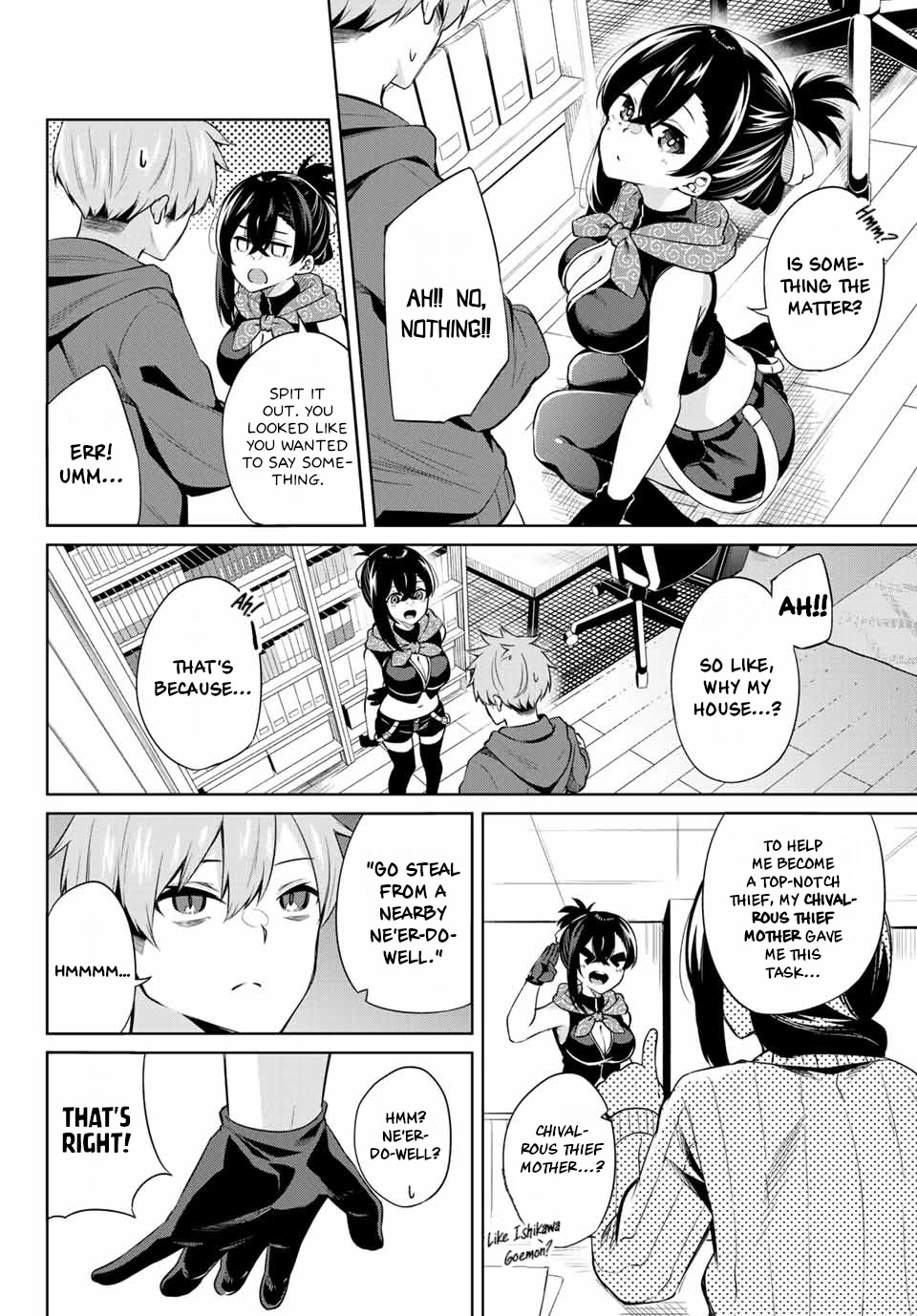 Dorobou-chan Chapter 1 page 11 - Chapter 1: Dorobou-chan and Yonaga-kun.