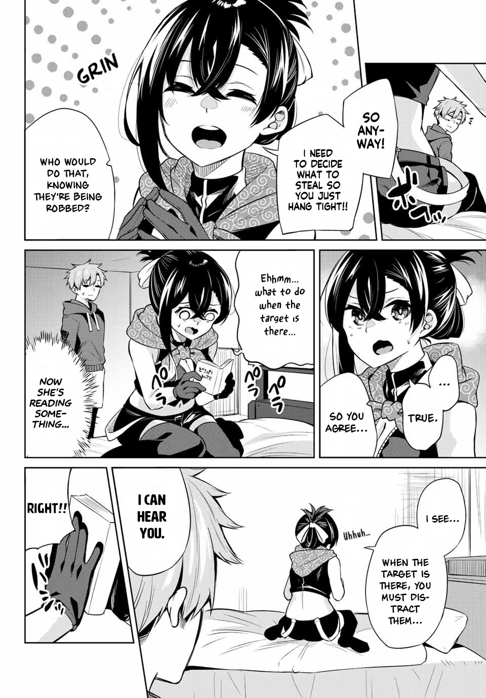 Dorobou-chan Chapter 1 page 13 - Chapter 1: Dorobou-chan and Yonaga-kun.