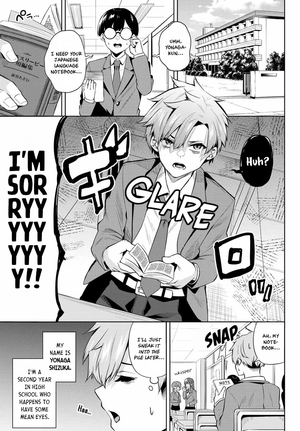 Dorobou-chan Chapter 1 page 2 - Chapter 1: Dorobou-chan and Yonaga-kun.