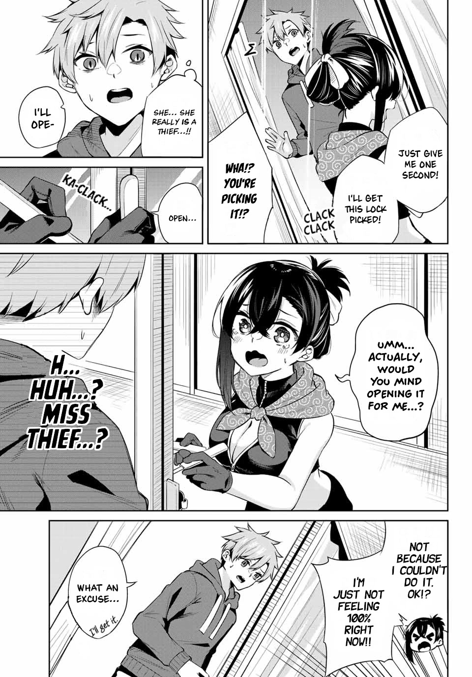 Dorobou-chan Chapter 1 page 8 - Chapter 1: Dorobou-chan and Yonaga-kun.