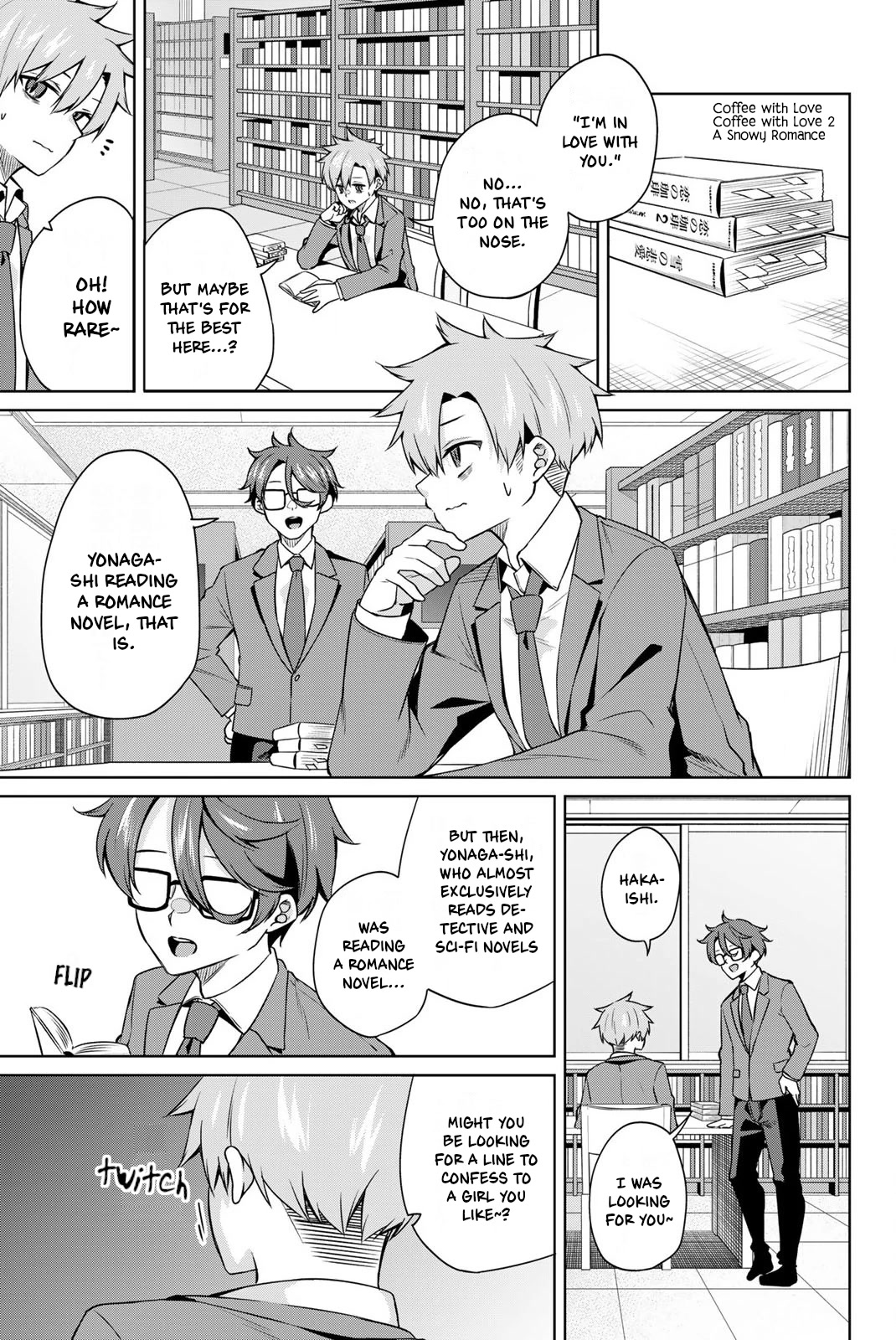 Dorobou-chan Chapter 10 page 1 - Chapter 10: Yonaga-kun and The Words He Couldn't Find.