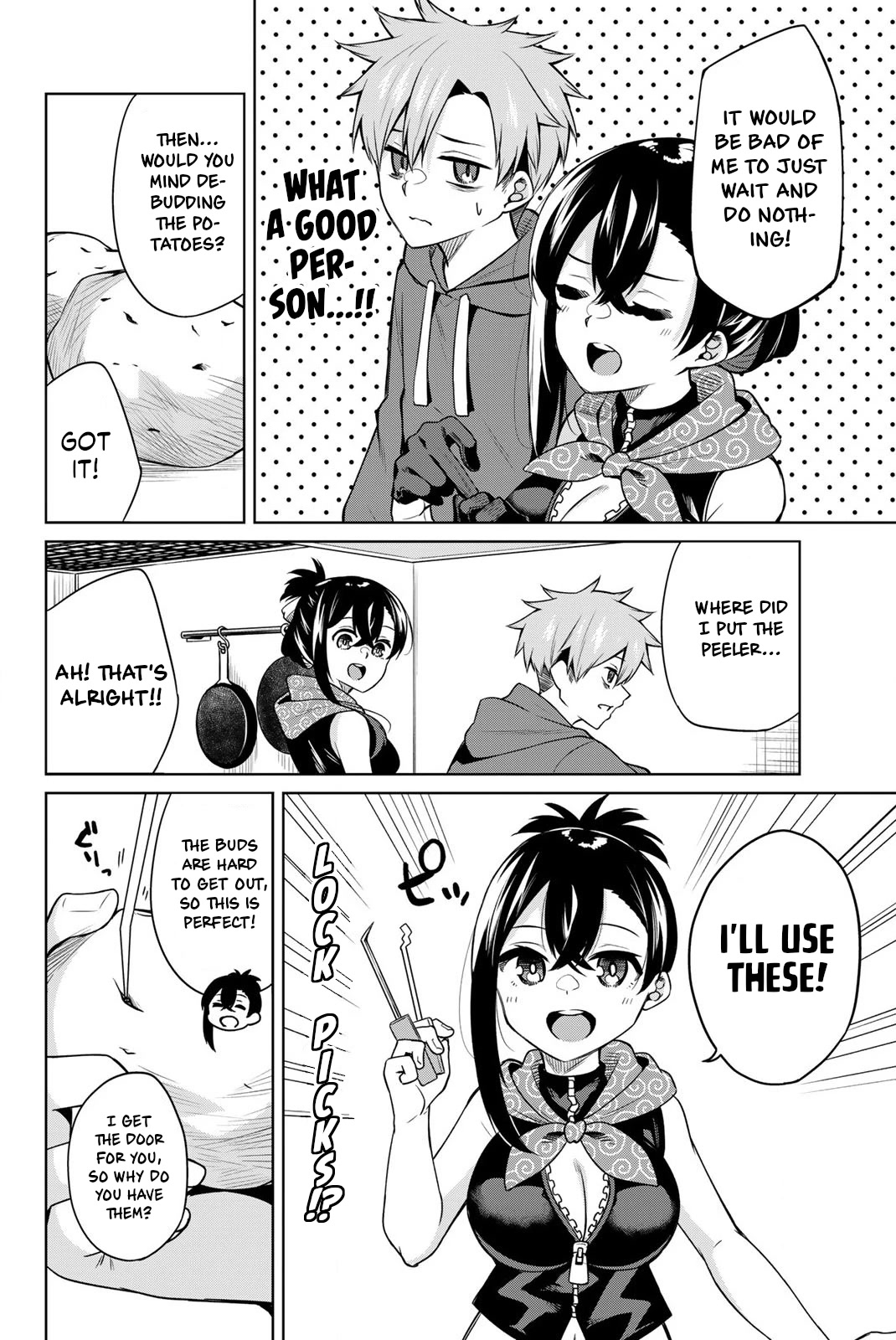 Dorobou-chan Chapter 11 page 11 - Chapter 11: Dorobou-chan and Dinner.