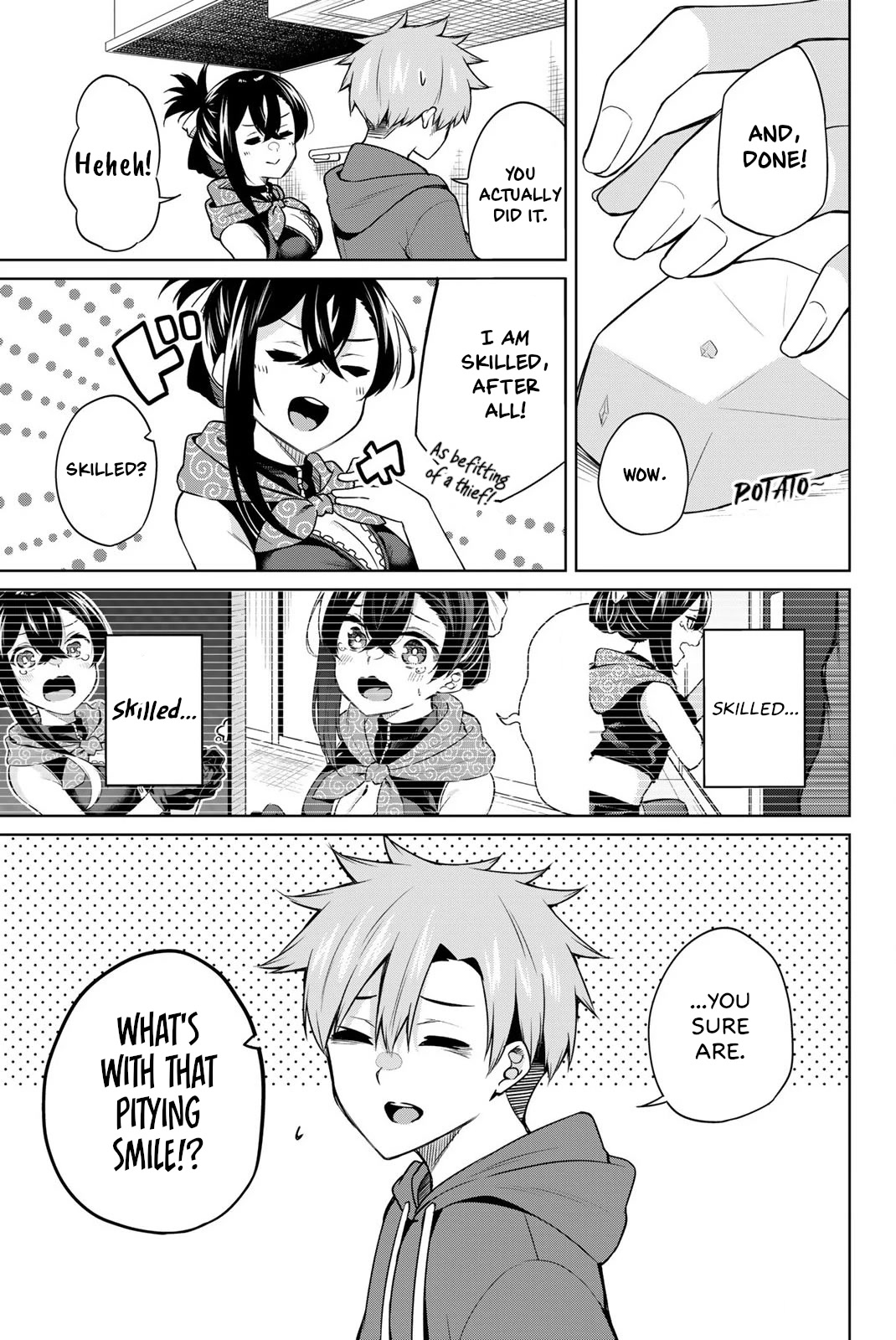 Dorobou-chan Chapter 11 page 12 - Chapter 11: Dorobou-chan and Dinner.