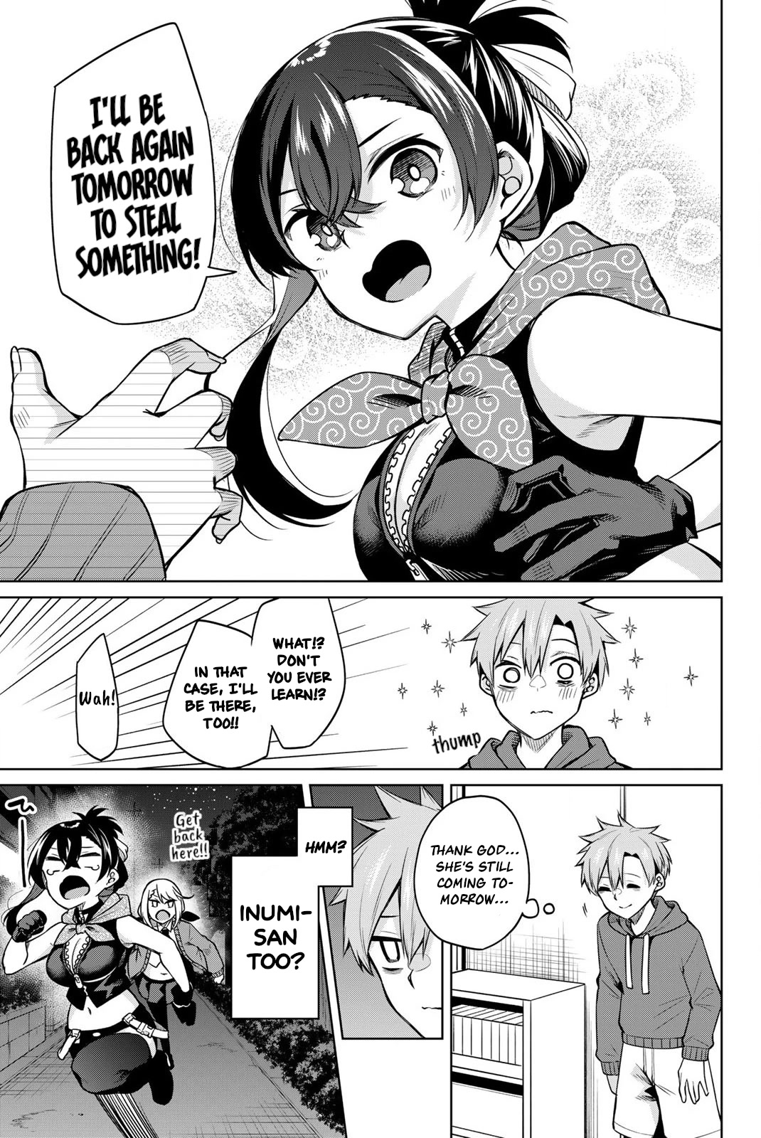 Dorobou-chan Chapter 12 page 13 - Chapter 12: Dorobou-chan and the Closet
