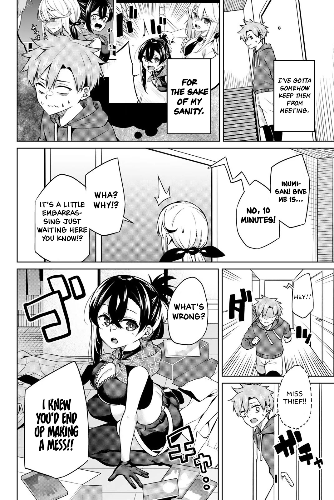 Dorobou-chan Chapter 12 page 4 - Chapter 12: Dorobou-chan and the Closet