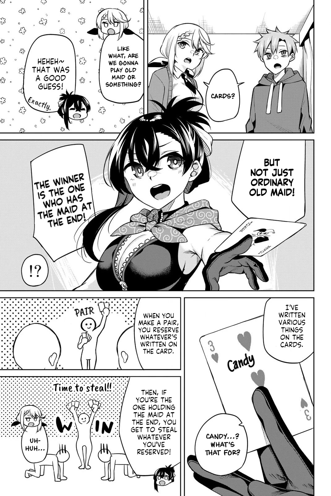 Dorobou-chan Chapter 13 page 3 - Chapter 13: Dorobou-chan and a Card Game