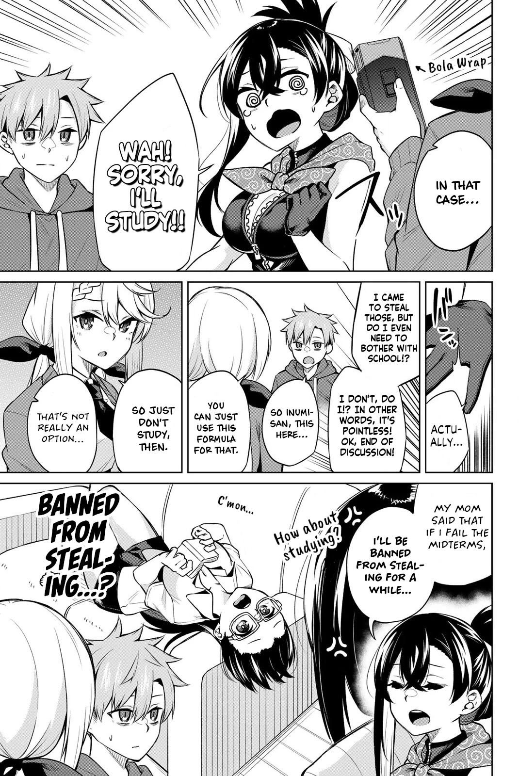 Dorobou-chan Chapter 15 page 3 - Chapter 15: Dorobou-chan and A Study Sesh
