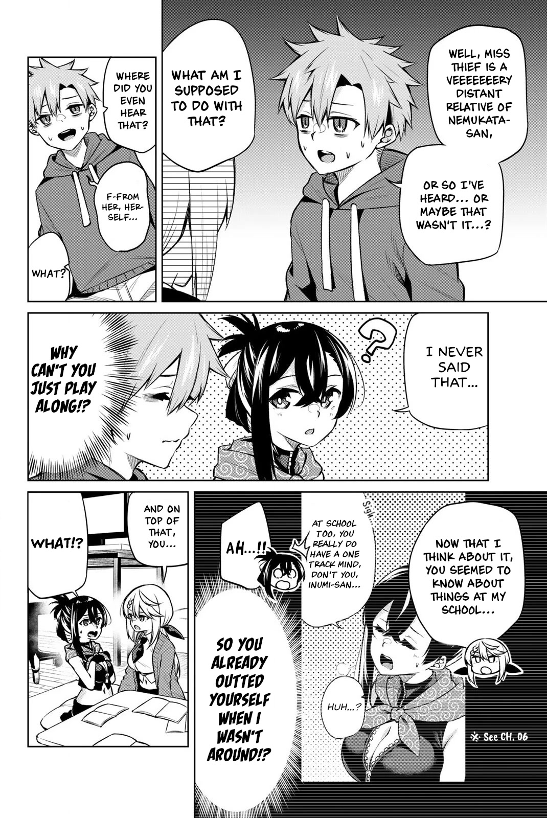 Dorobou-chan Chapter 16 page 4 - Chapter 16: Dorobou-chan and Suspicion