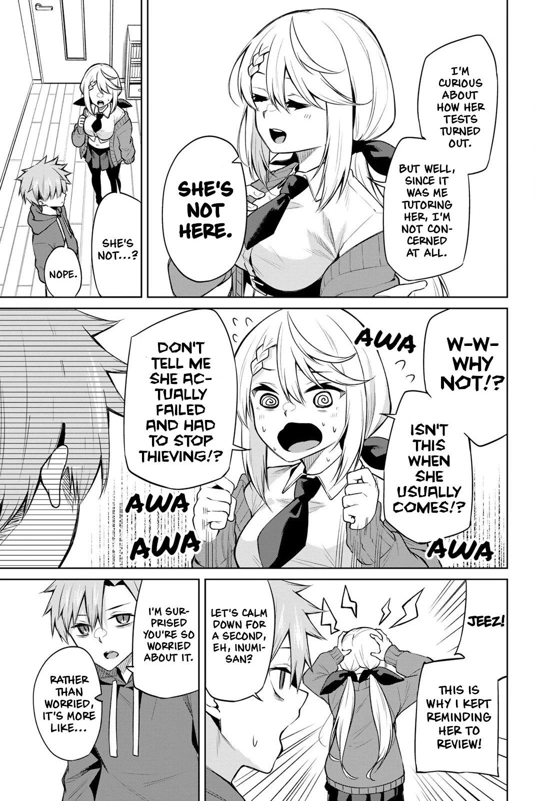 Dorobou-chan Chapter 17 page 3 - Chapter 17: Yonaga-kun and Concern.