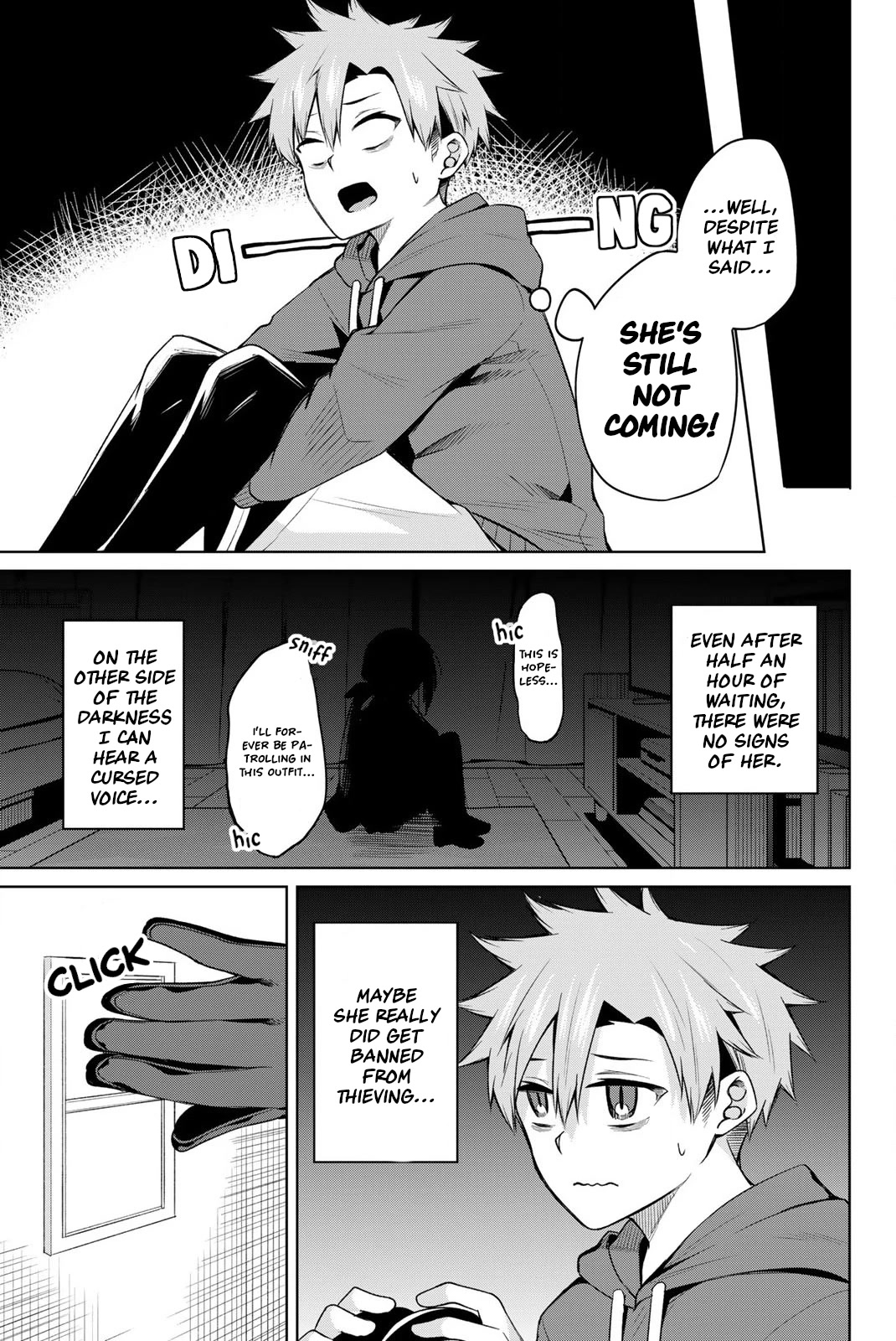 Dorobou-chan Chapter 17 page 9 - Chapter 17: Yonaga-kun and Concern.