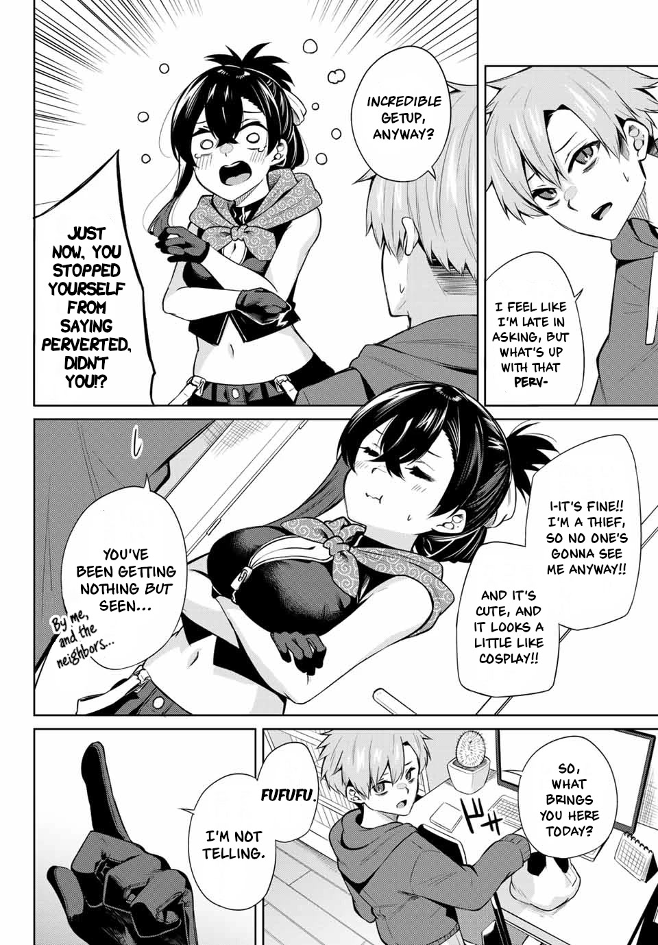 Dorobou-chan Chapter 2 page 6 - Chapter 2: Dorobou-chan and the House Key.