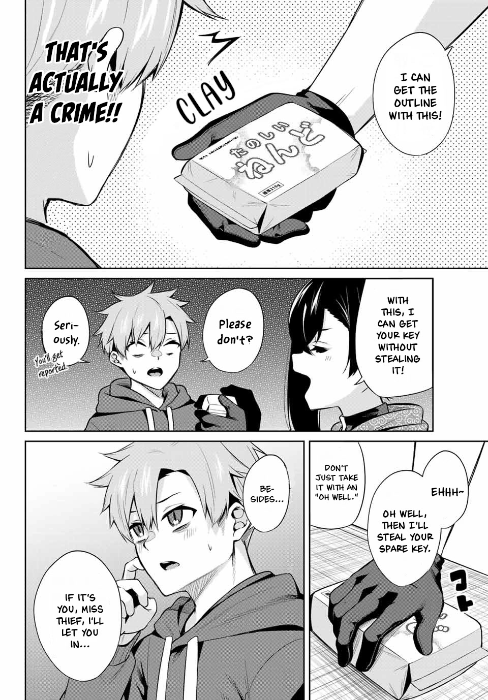 Dorobou-chan Chapter 2 page 8 - Chapter 2: Dorobou-chan and the House Key.