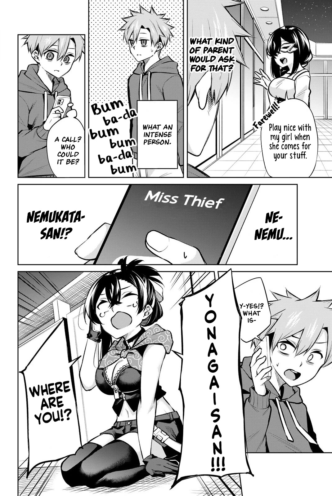 Dorobou-chan Chapter 20 page 12 - Chapter 20: Yonaga-kun and shopping