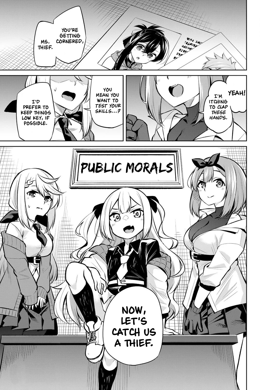 Dorobou-chan Chapter 20 page 15 - Chapter 20: Yonaga-kun and shopping