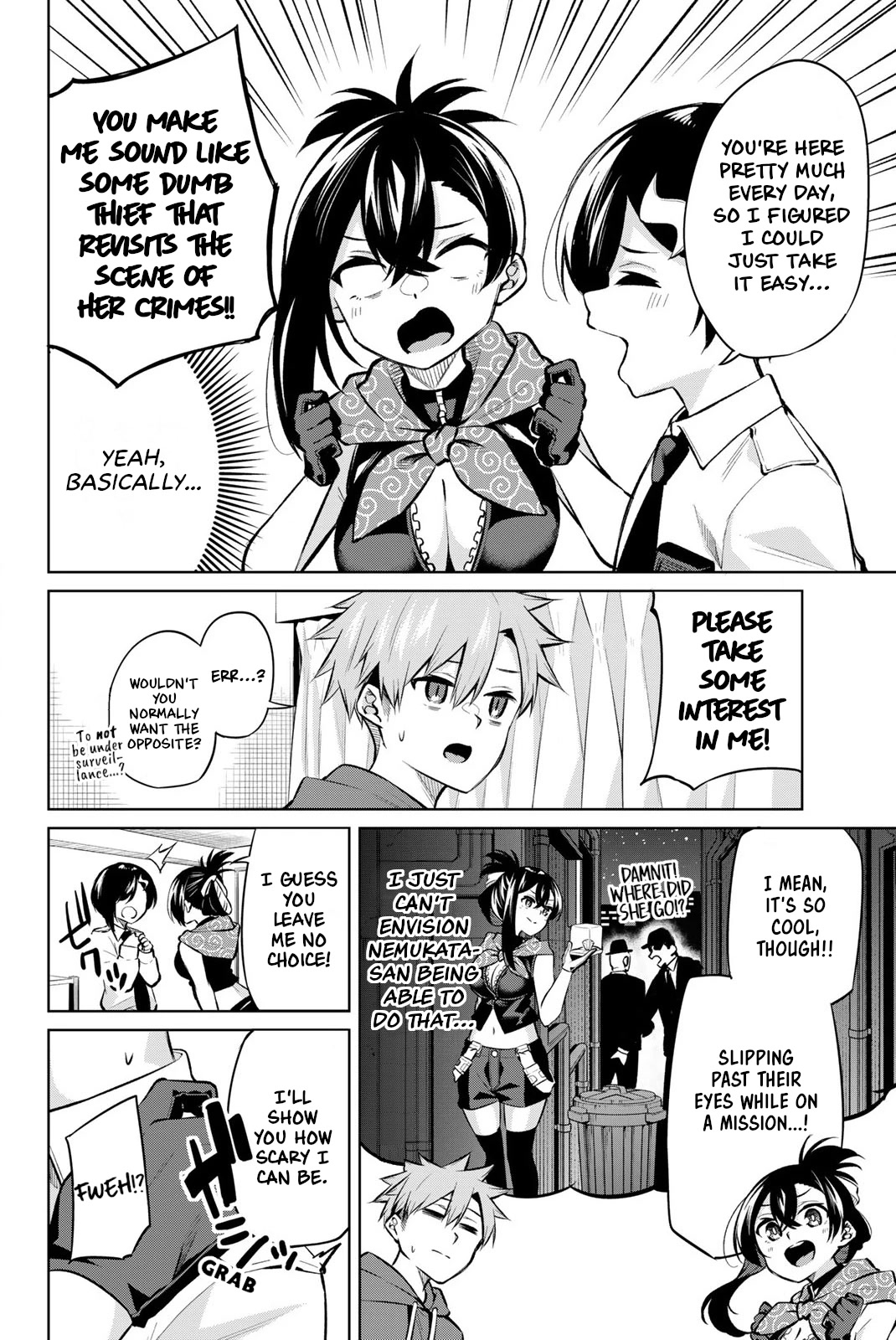 Dorobou-chan Chapter 22 page 6 - Chapter 22: Dorobou-chan and Mr. Stalker