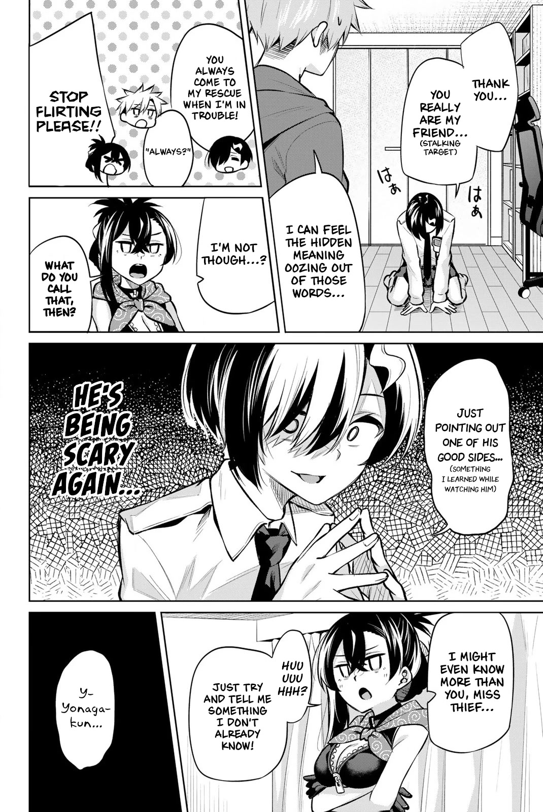 Dorobou-chan Chapter 22 page 8 - Chapter 22: Dorobou-chan and Mr. Stalker