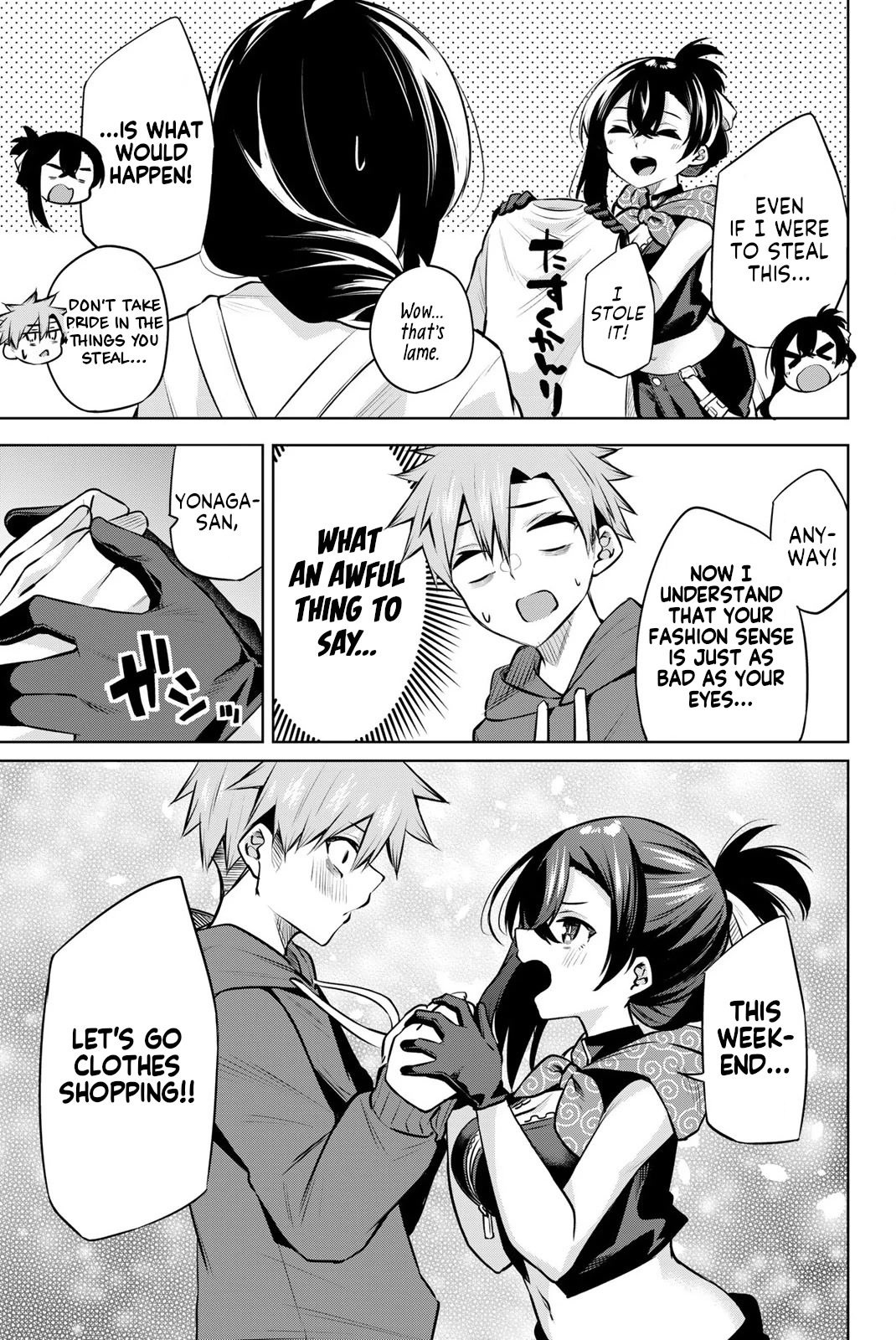 Dorobou-chan Chapter 23 page 3 - Chapter 23: Dorobou-chan and a Date (?)