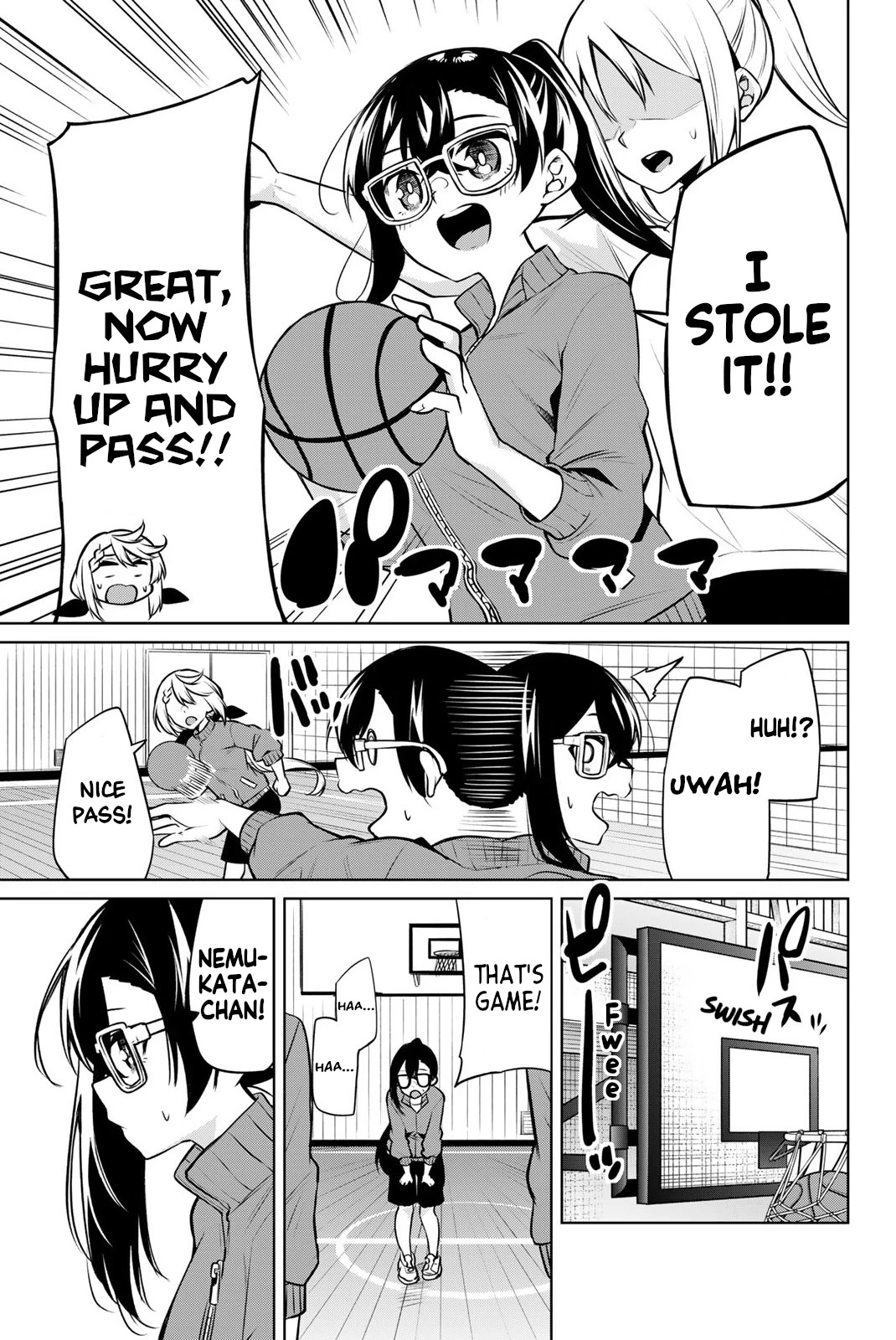 Dorobou-chan Chapter 26 page 11 - Chapter 26: Nemukata-san and Basketball