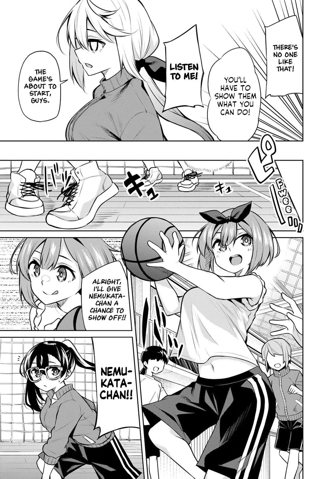 Dorobou-chan Chapter 26 page 5 - Chapter 26: Nemukata-san and Basketball