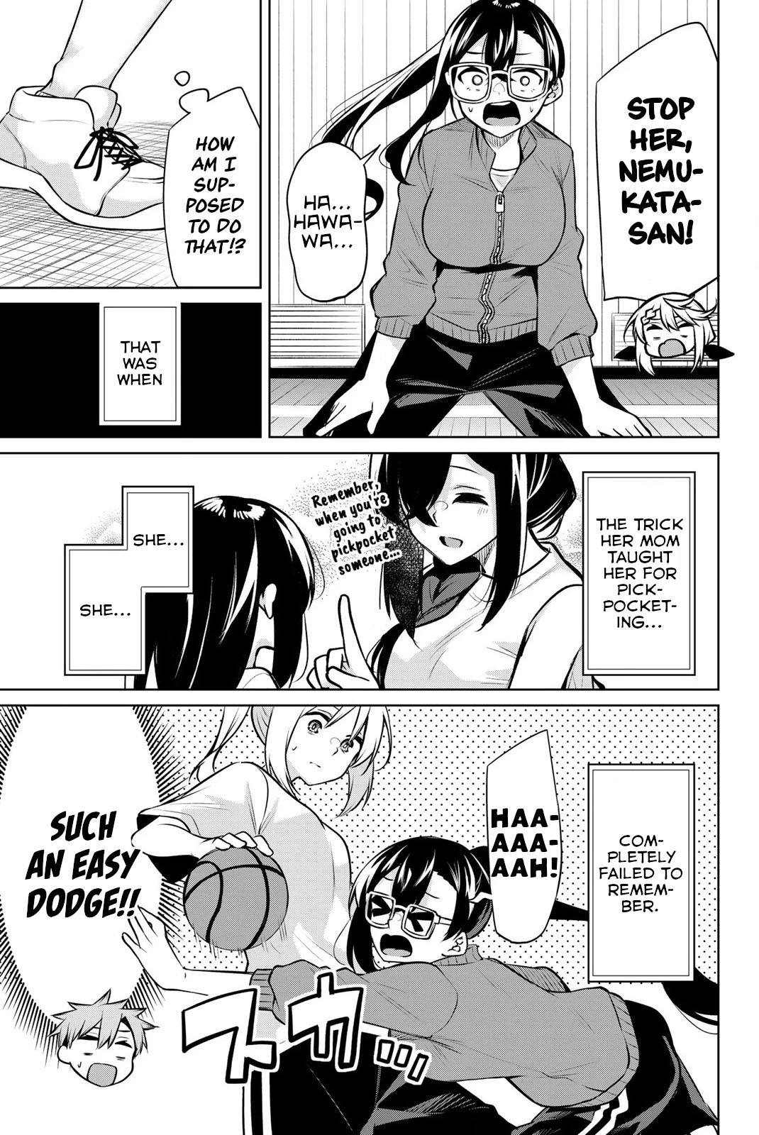 Dorobou-chan Chapter 26 page 9 - Chapter 26: Nemukata-san and Basketball