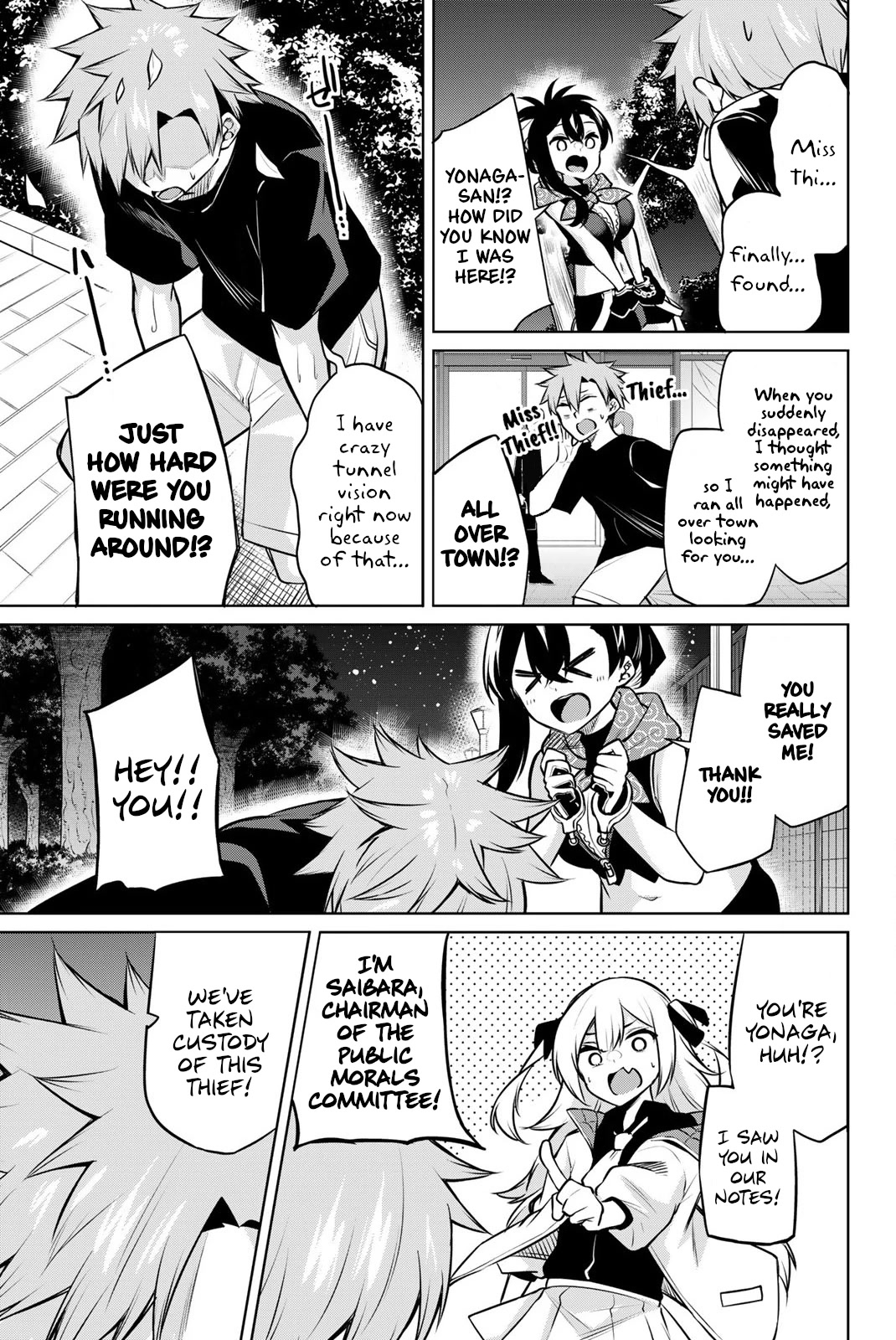 Dorobou-chan Chapter 27 page 11 - Chapter 27: Dorobou-chan and The Chairman