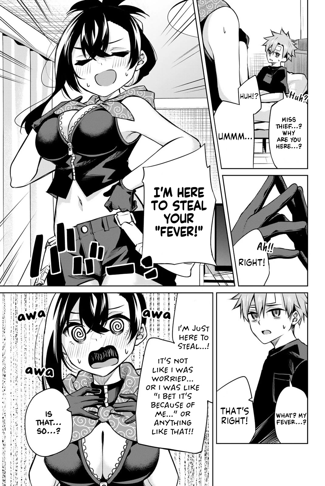Dorobou-chan Chapter 28 page 3 - Chapter 28: Dorobou-chan and a Fever
