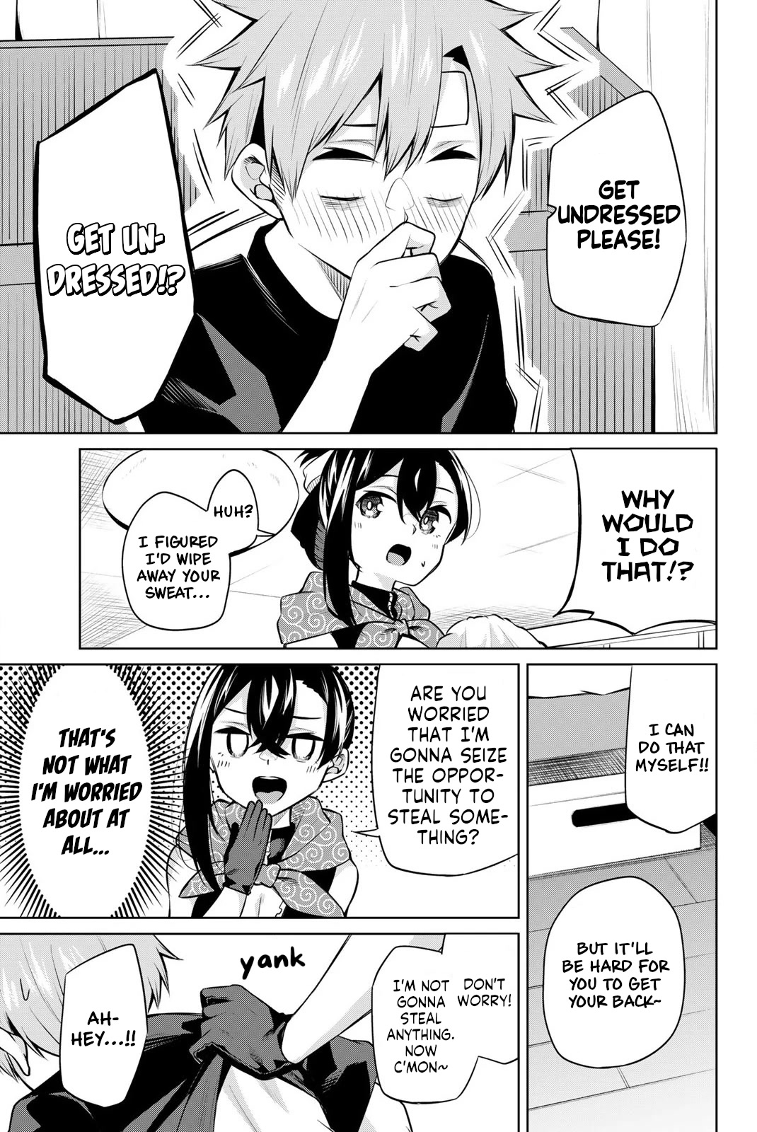 Dorobou-chan Chapter 28 page 7 - Chapter 28: Dorobou-chan and a Fever