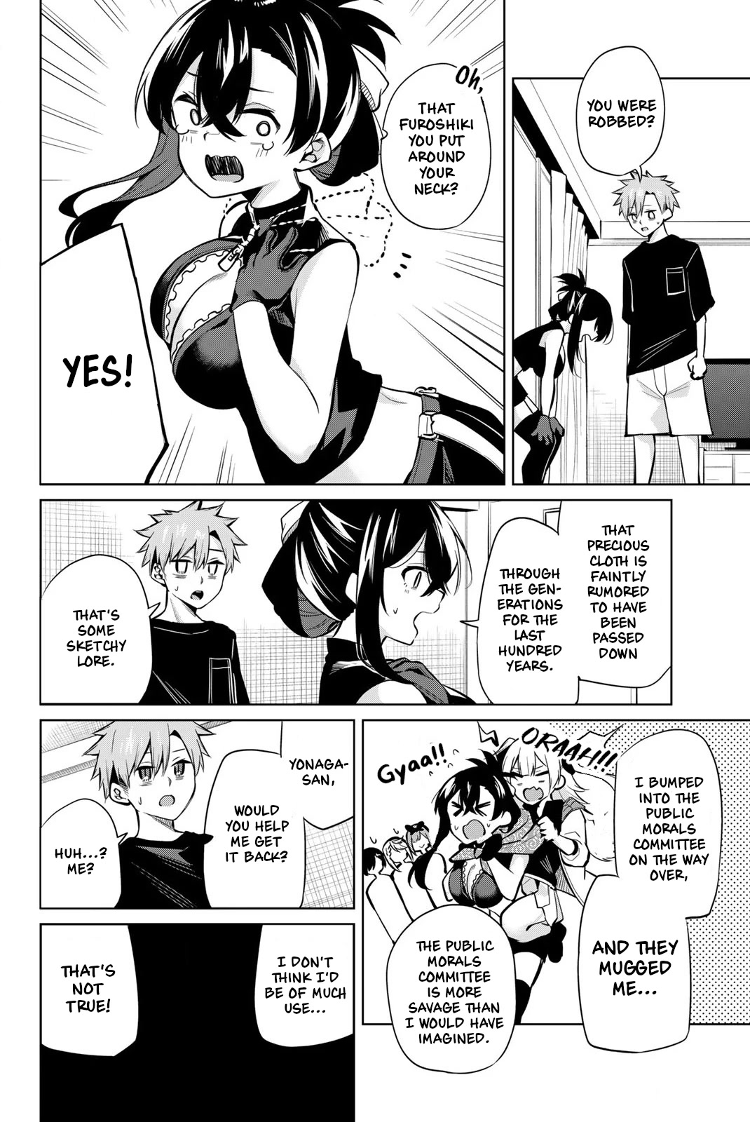 Dorobou-chan Chapter 29 page 2 - Chapter 29: Dorobou-chan and Her Furoshiki