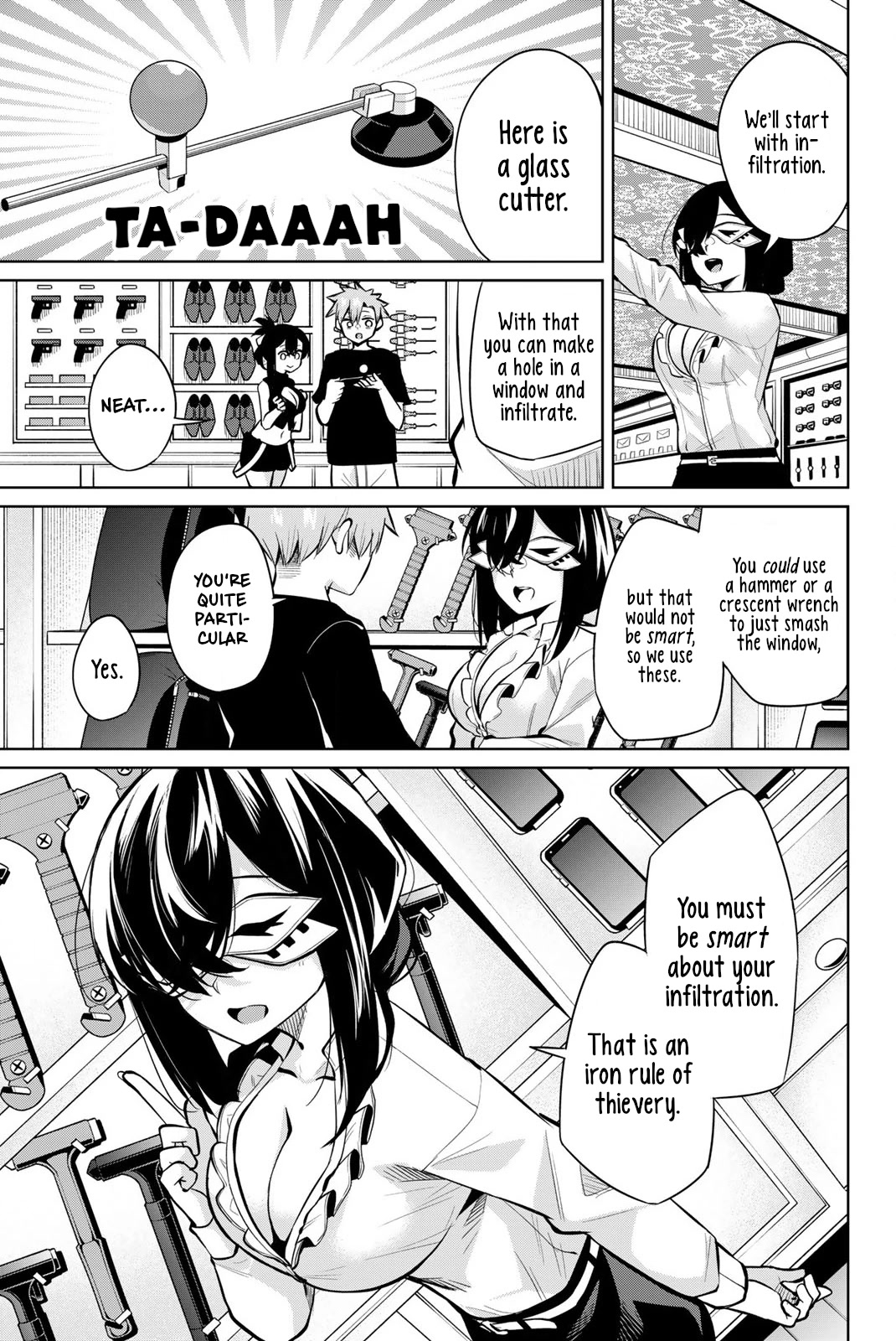 Dorobou-chan Chapter 29 page 7 - Chapter 29: Dorobou-chan and Her Furoshiki
