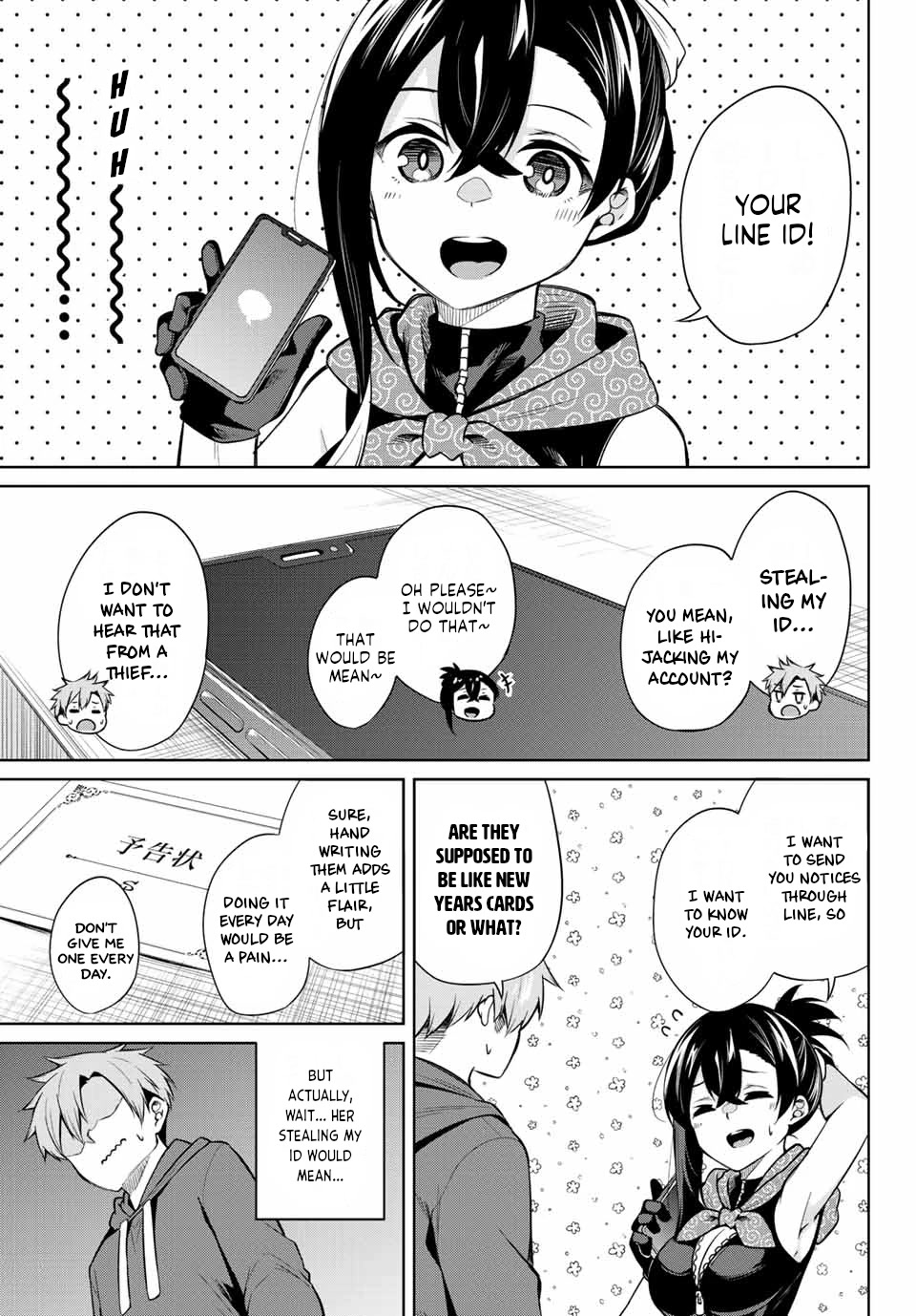 Dorobou-chan Chapter 3 page 5 - Chapter 3: Dorobou-chan and Contact Info.