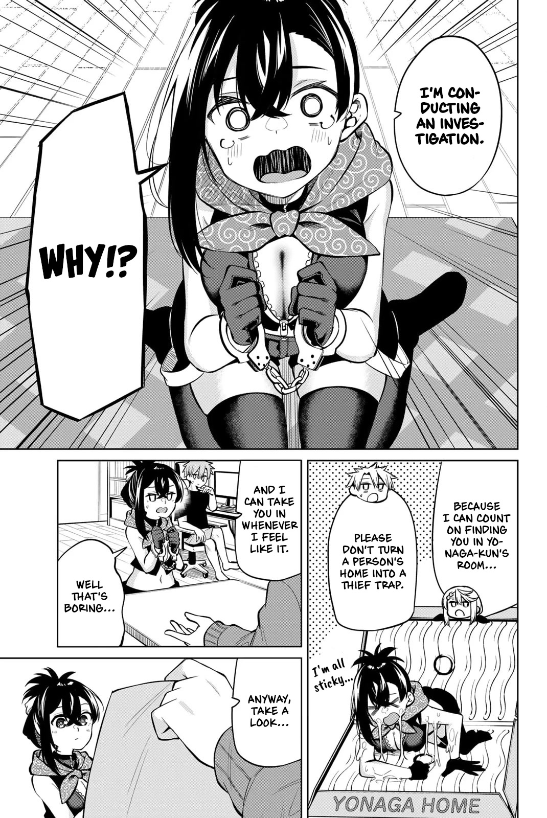 Dorobou-chan Chapter 32 page 3 - Chapter 32: Dorobou-chan and an Investigation