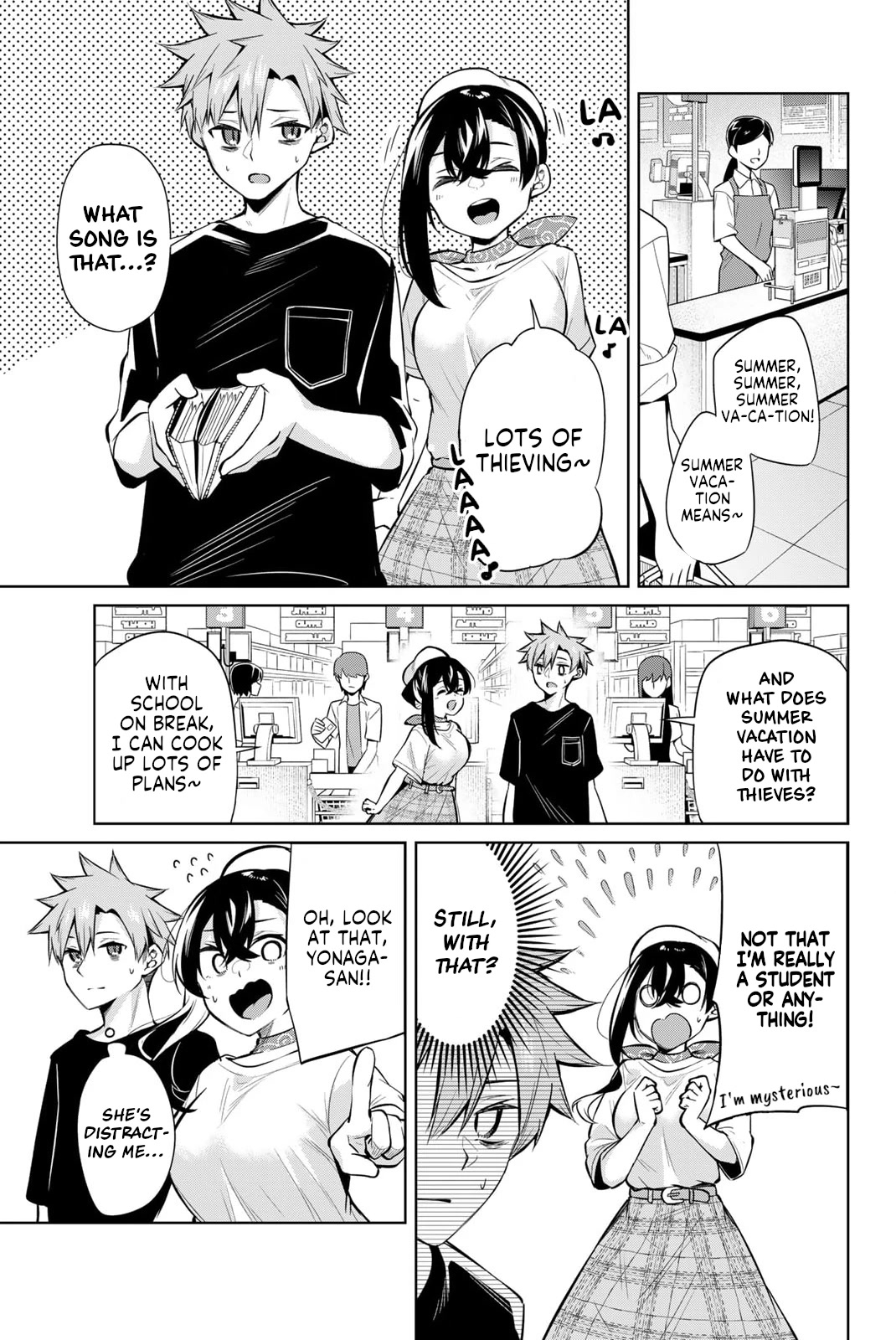 Dorobou-chan Chapter 33 page 1 - Chapter 33: Dorobou-chan and a ticket
