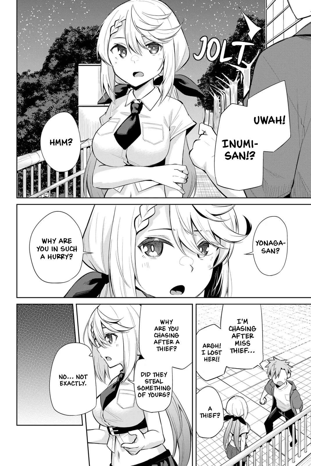 Dorobou-chan Chapter 39 page 4 - Chapter 39: Yonaga-kun and the words he wants to say