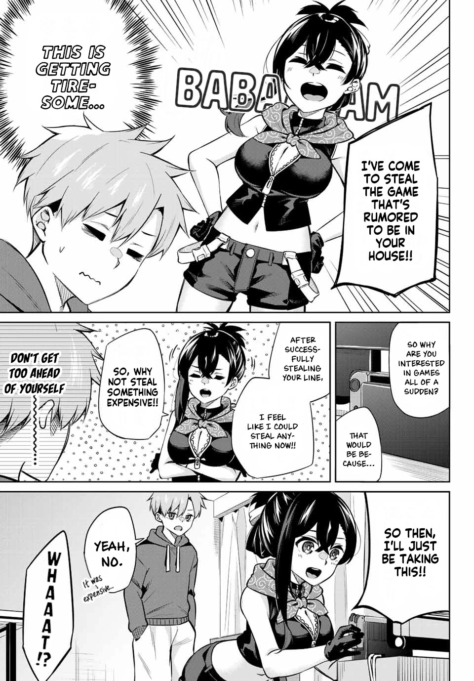 Dorobou-chan Chapter 4 page 3 - Chapter 4: Dorobou-chan and Games.