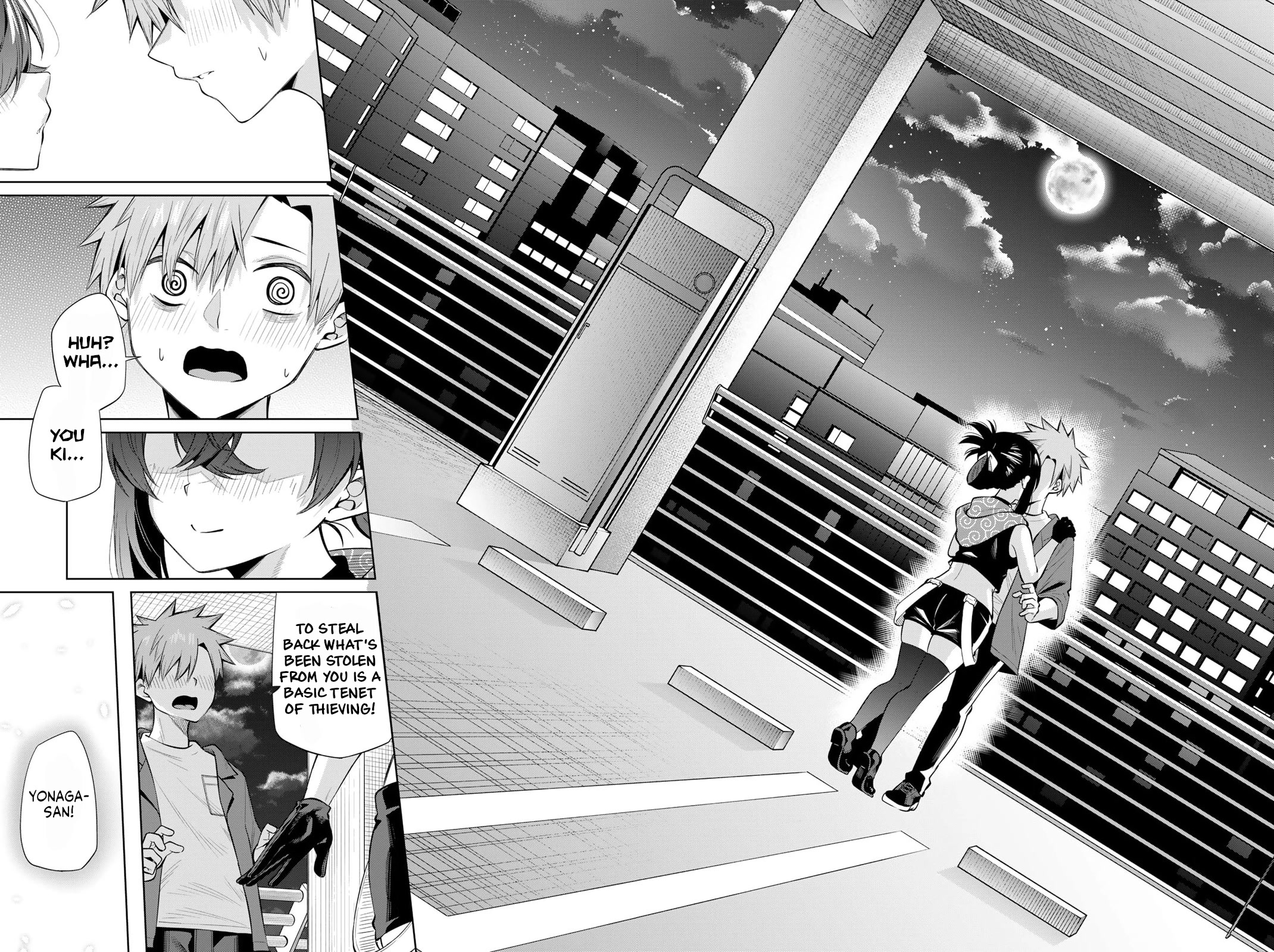 Dorobou-chan Chapter 40 page 11 - Chapter 40: Yonaga-kun and Nemukata-san [END]