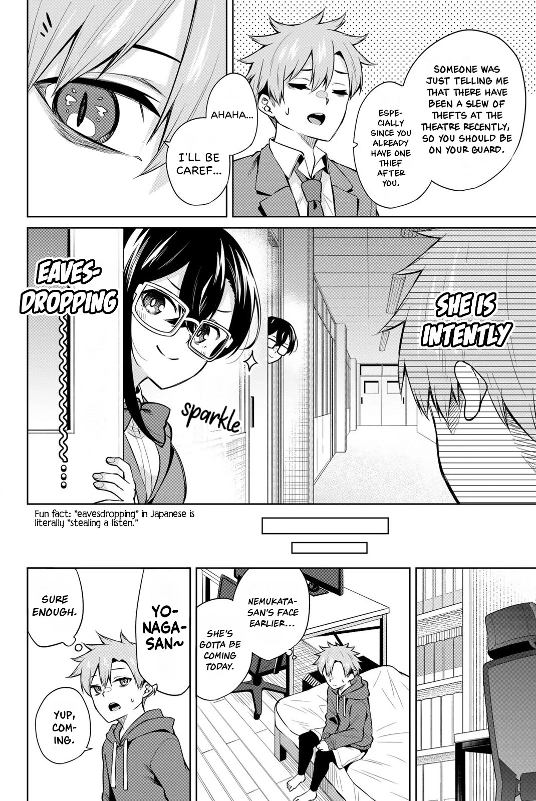 Dorobou-chan Chapter 8 page 2 - Chapter 8: Dorobou-chan and a Movie.