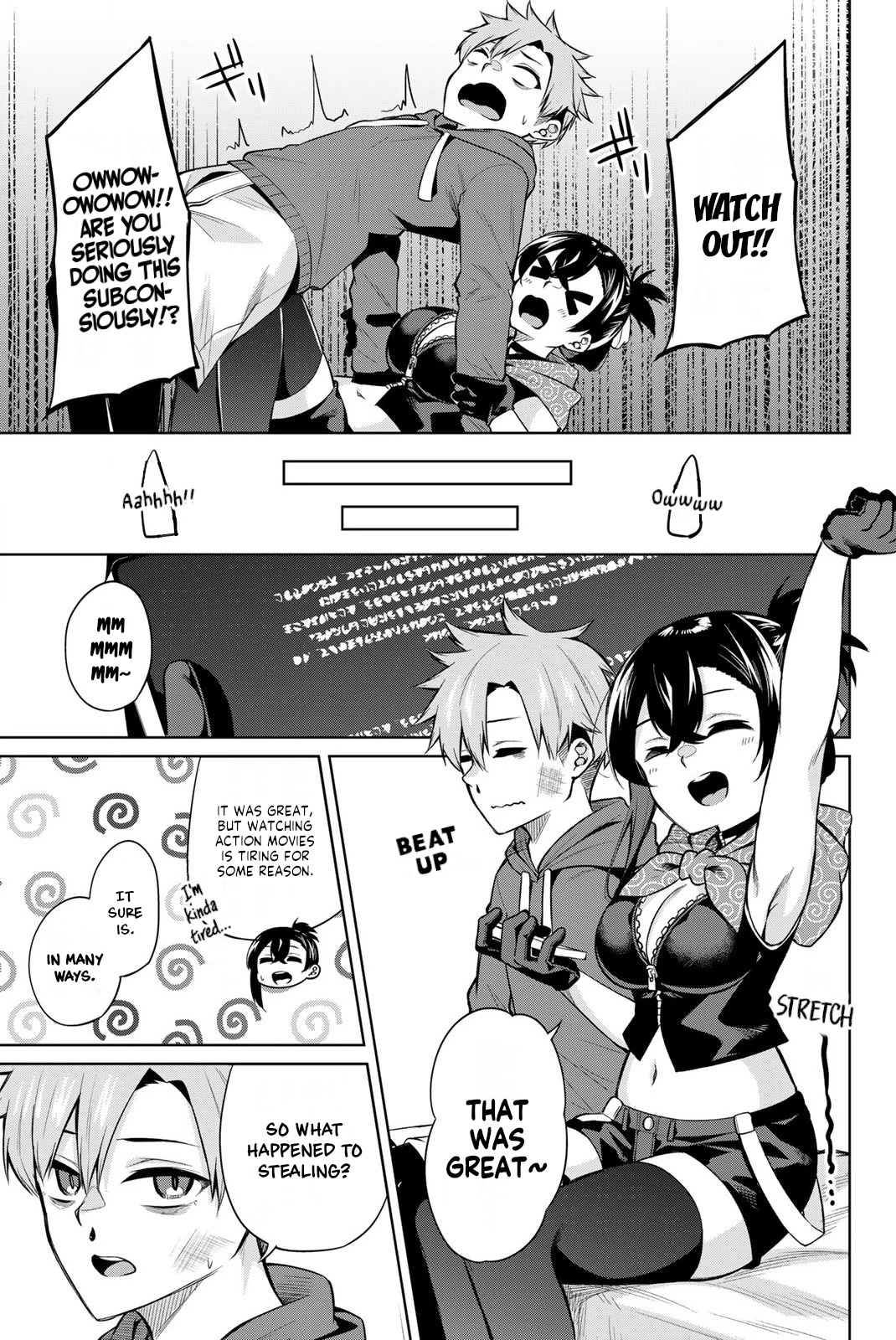 Dorobou-chan Chapter 8 page 7 - Chapter 8: Dorobou-chan and a Movie.