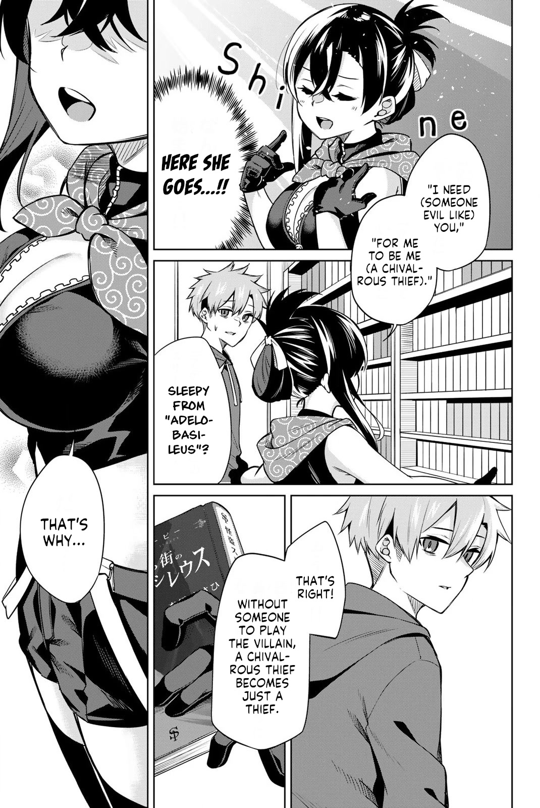 Dorobou-chan Chapter 9 page 11 - Chapter 9: Dorobou-chan and Books