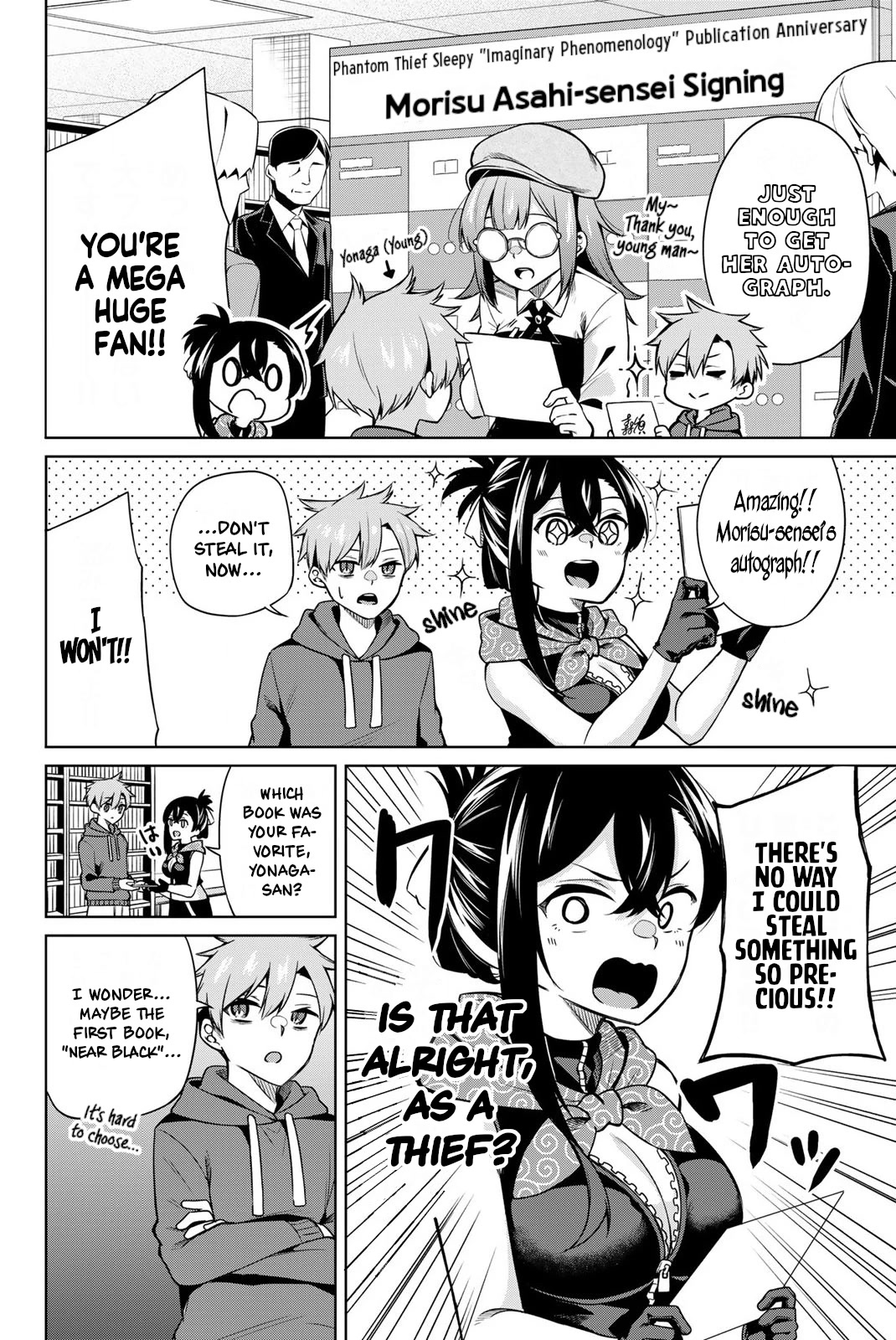 Dorobou-chan Chapter 9 page 6 - Chapter 9: Dorobou-chan and Books